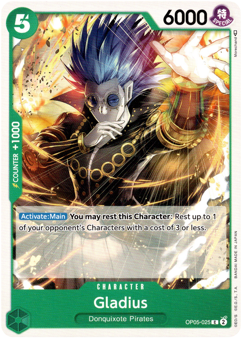 Gladius - OP05-025 - Awakening of the New Era - Card Cavern