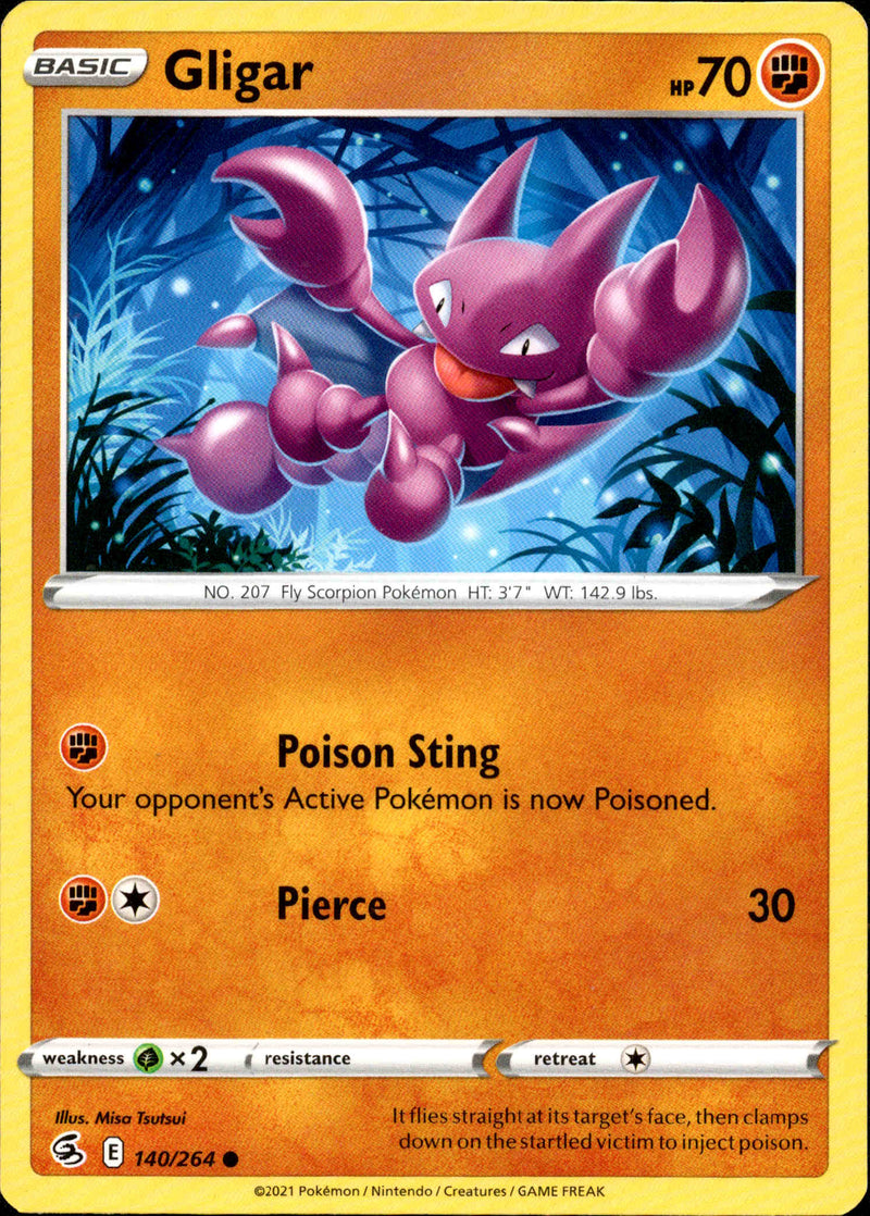 Gligar - 140/264 - Fusion Strike - Card Cavern