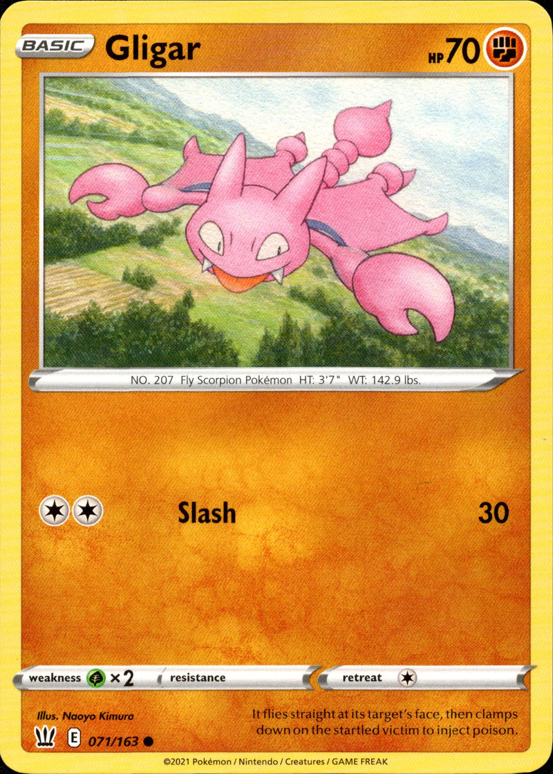 Gligar - 071/163 - Battle Styles - Card Cavern