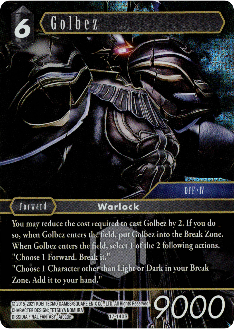 Golbez - 17-140S - Rebellion's Call - Foil - Card Cavern