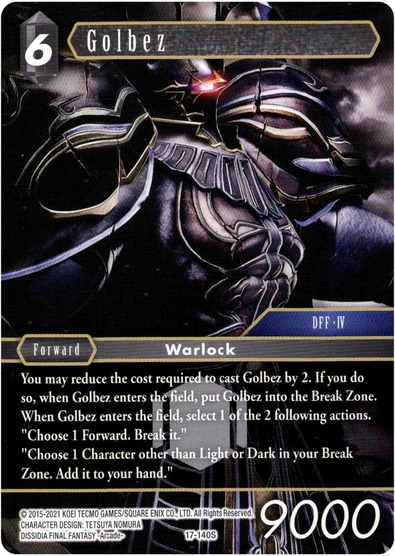 Golbez - 17-140S - Rebellion's Call - Card Cavern