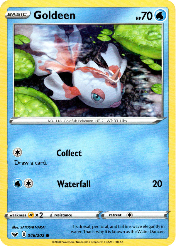 Goldeen - 46/202 - Sword & Shield - Card Cavern