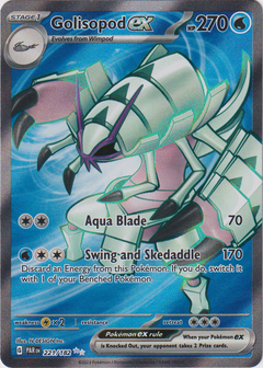 Golisopod ex - 221/182 - Paradox Rift - Holo - Card Cavern