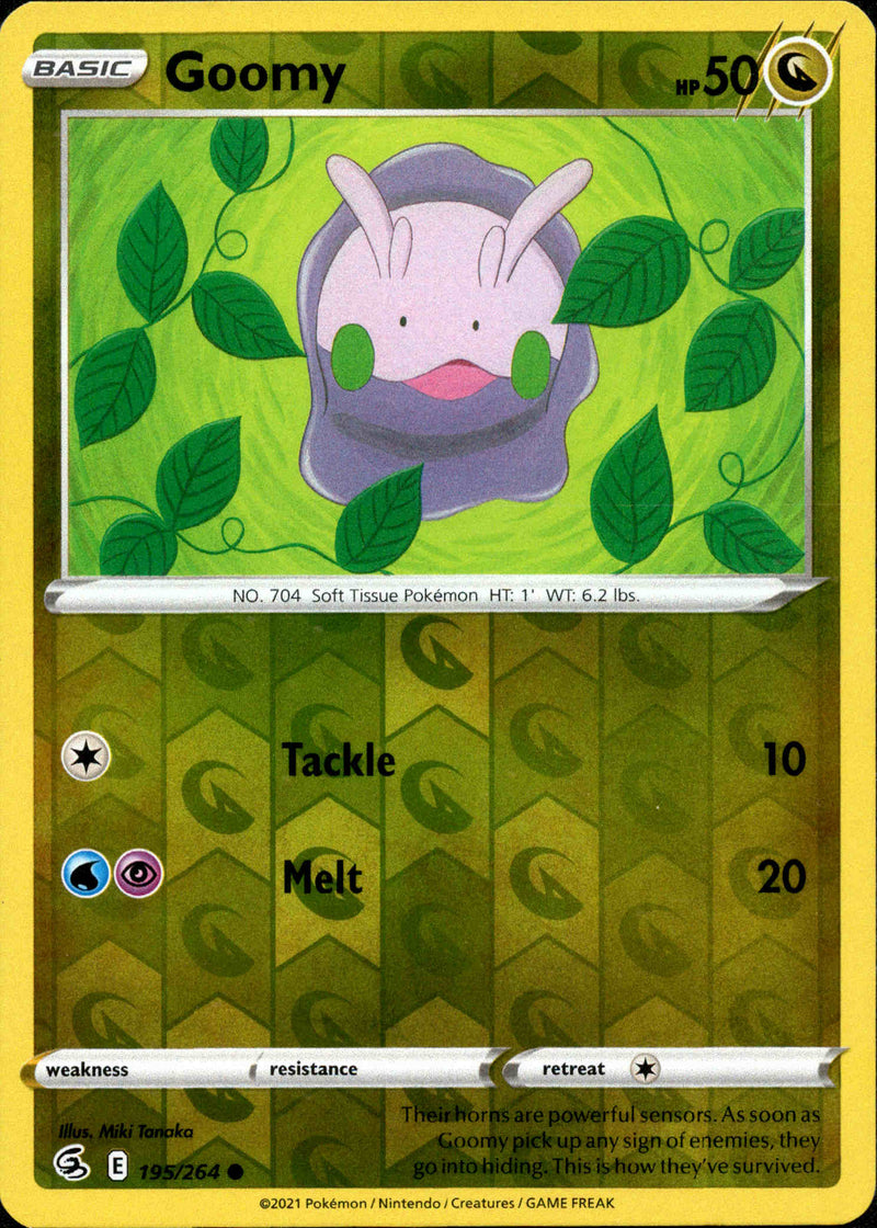 Goomy - 195/264 - Fusion Strike - Reverse Holo - Card Cavern