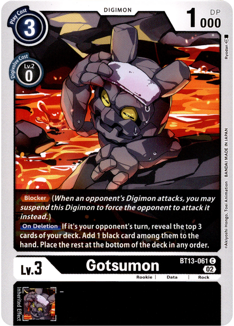 Gotsumon - BT13-061 C - Versus Royal Knight - Card Cavern