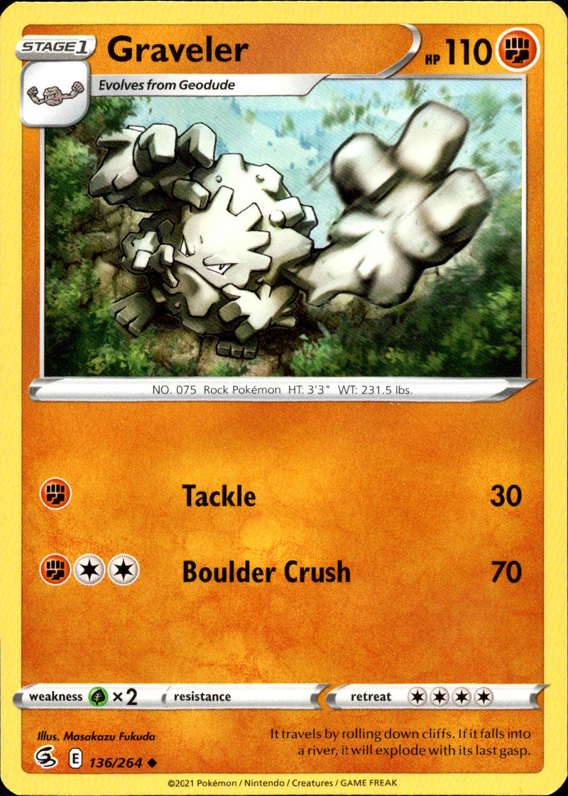 Graveler - 136/264 - Fusion Strike - Card Cavern