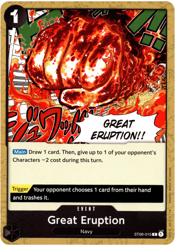 Great Eruption - ST06-015 C - Starter Deck - Card Cavern