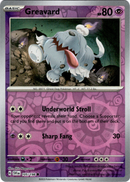 Greavard - 105/198 - Scarlet & Violet - Reverse Holo - Card Cavern