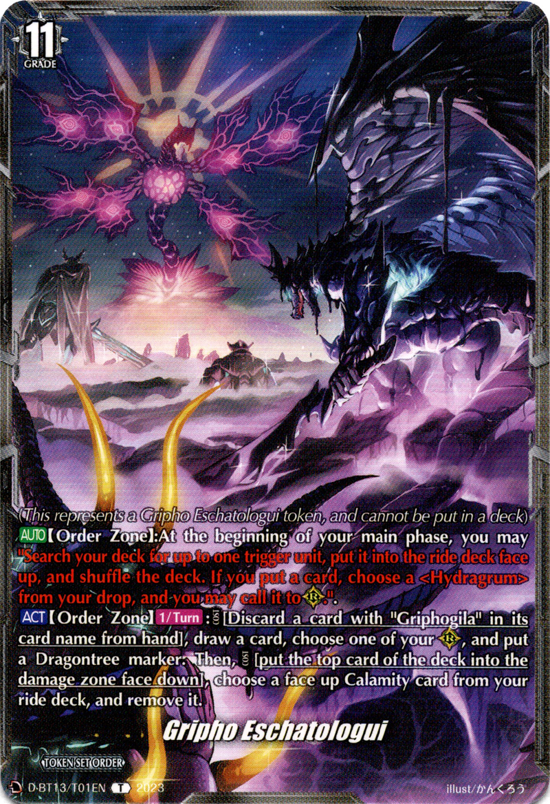 Gripho Eschatologui - D-BT13/T01EN - Flight of Chakrabarthi - Card Cavern