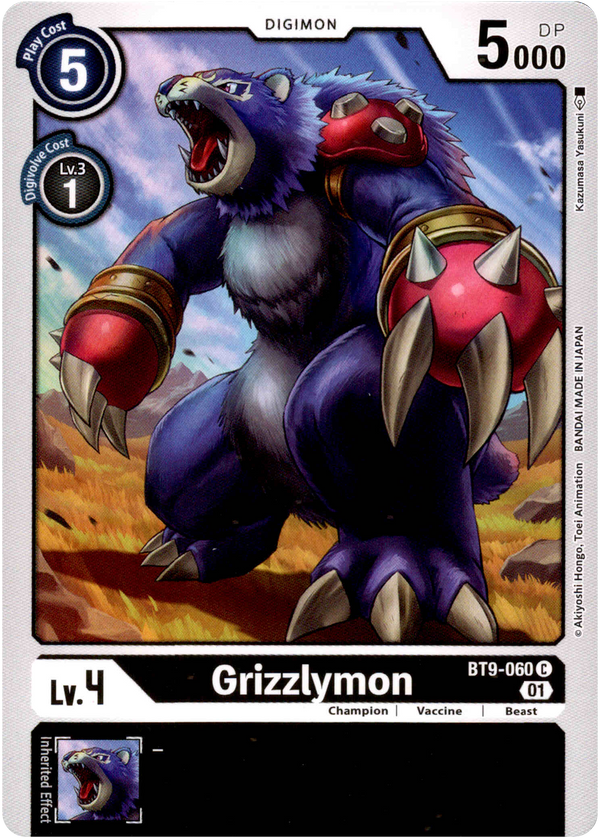 Grizzlymon - BT9-060 C - X Record - Card Cavern