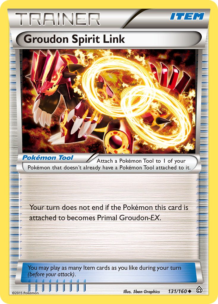 Groudon Spirit Link - 131/160 - Primal Clash - Card Cavern