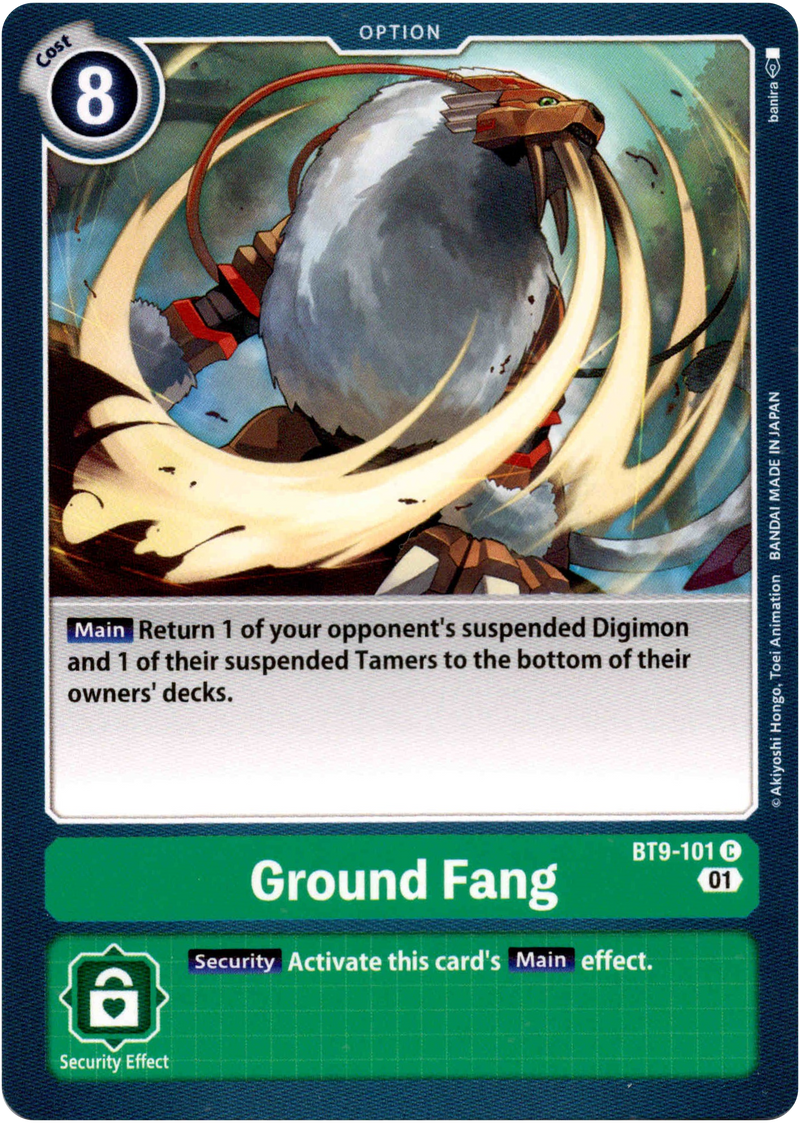 Ground Fang - BT9-101 C - X Record - Card Cavern