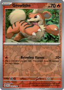 Growlithe - 030/198 - Scarlet & Violet - Reverse Holo - Card Cavern