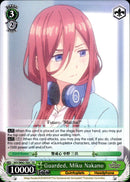 Guarded, Miku Nakano - 5HY/W83-TE41 - The Quintessential Quintuplets - Card Cavern