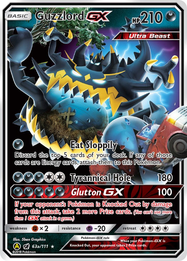 Guzzlord GX - 63a/111 - Alternate Art Promo - Card Cavern