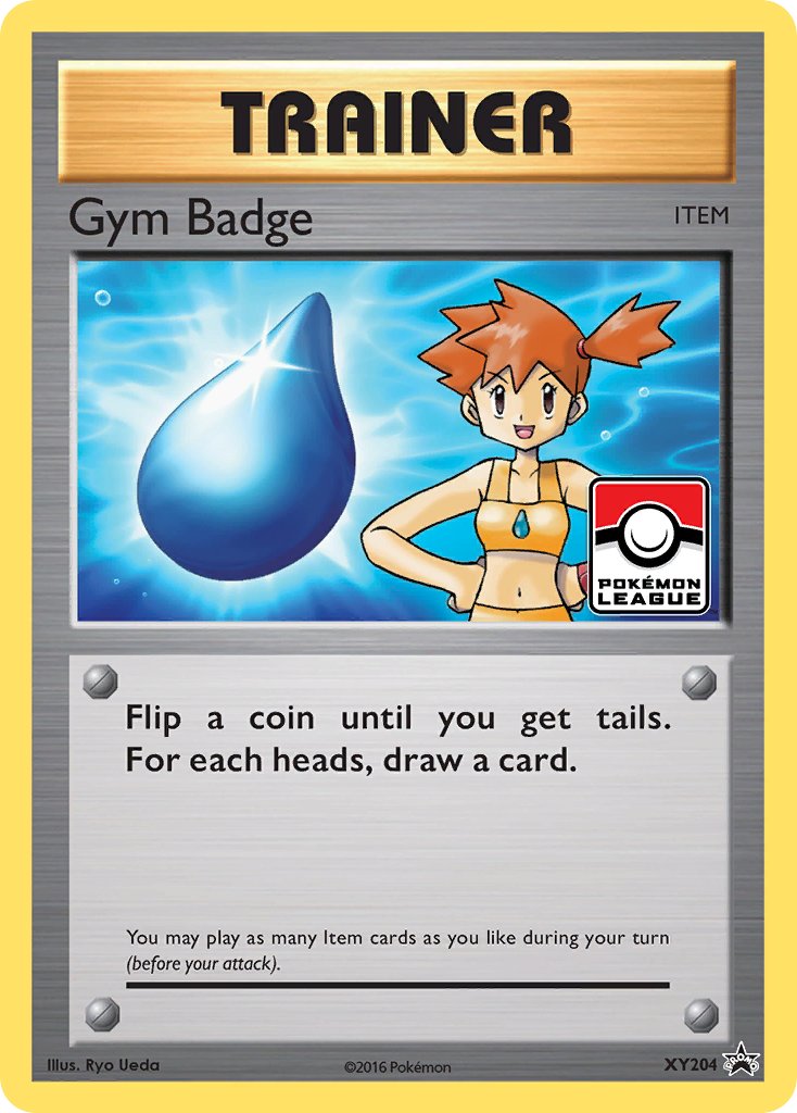 Gym Badge (Misty) - XY204 - XY Promo - Card Cavern