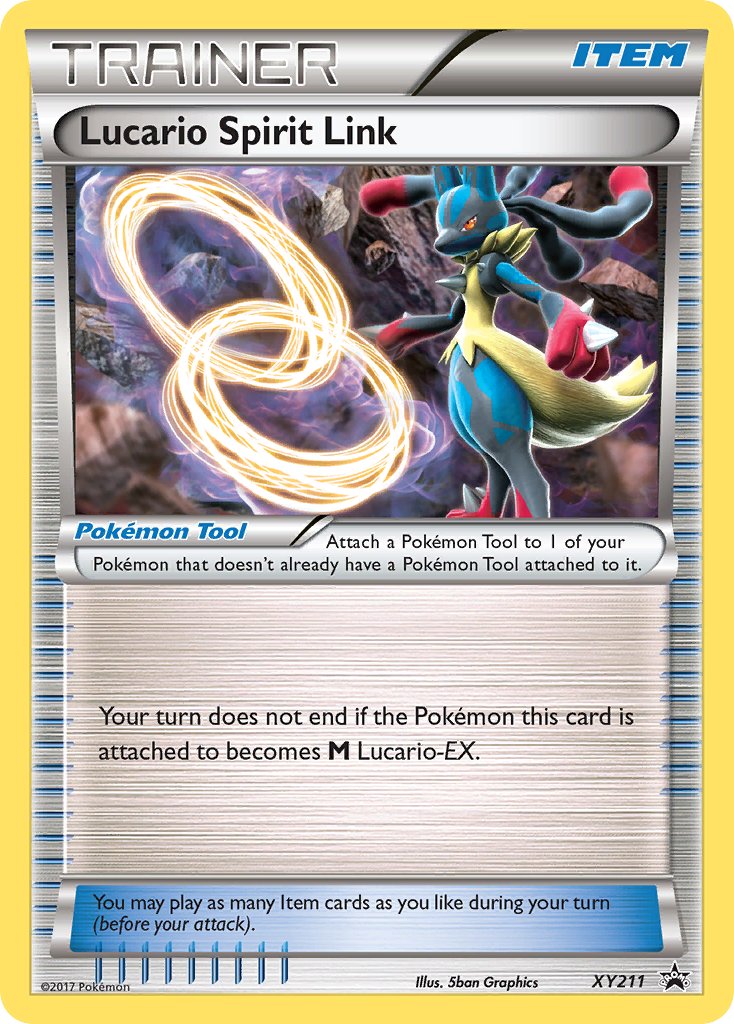 Lucario Spirit Link - XY211 - XY Promo - Card Cavern