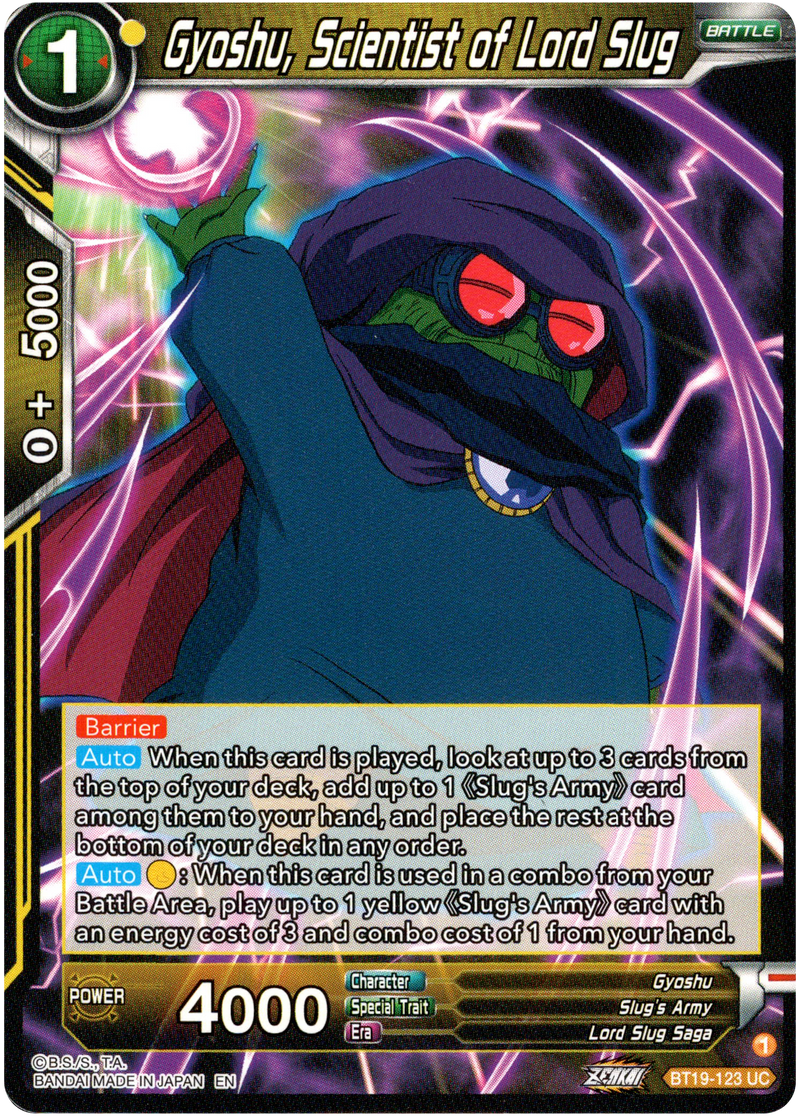 Gyoshu, Scientist of Lord Slug - BT19-123 - Fighter's Ambition - Card Cavern