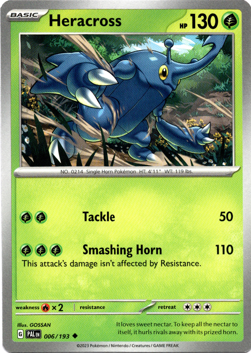 Heracross - 006/193 - Paldea Evolved - Card Cavern