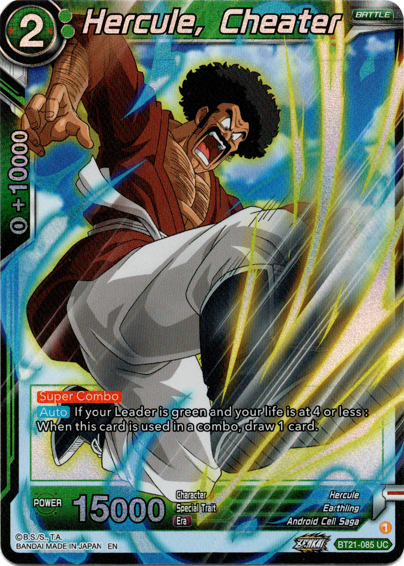 Hercule, Cheater - BT21-085 - Wild Resurgence - Foil - Card Cavern