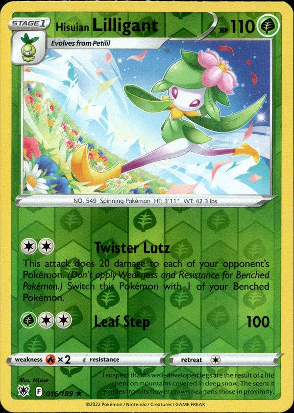 Hisuian Lilligant - 016/189 - Astral Radiance - Reverse Holo - Card Cavern