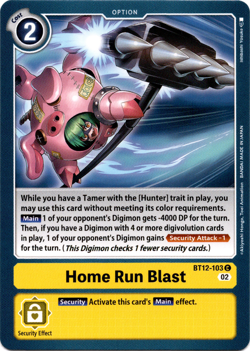 Home Run Blast - BT12-103 C - Across Time - Card Cavern