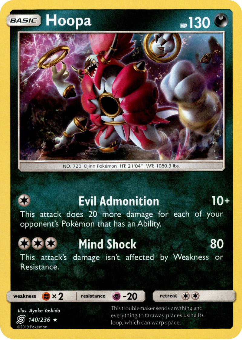 Hoopa - 140/236 - Unified Minds - Holo - Card Cavern