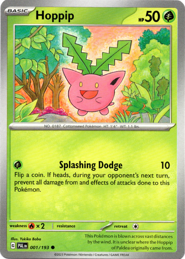 Hoppip - 001/193 - Paldea Evolved - Card Cavern