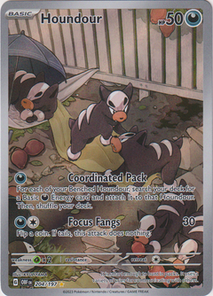 Houndour - 204/197 - Obsidian Flames - Holo - Card Cavern