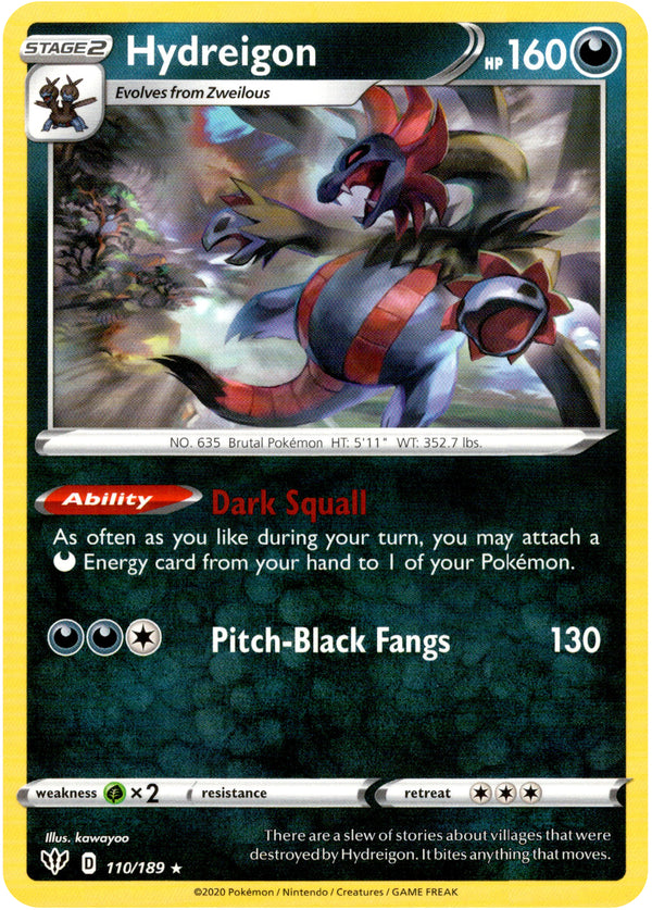 Hydreigon - 110/189 - Darkness Ablaze - Card Cavern