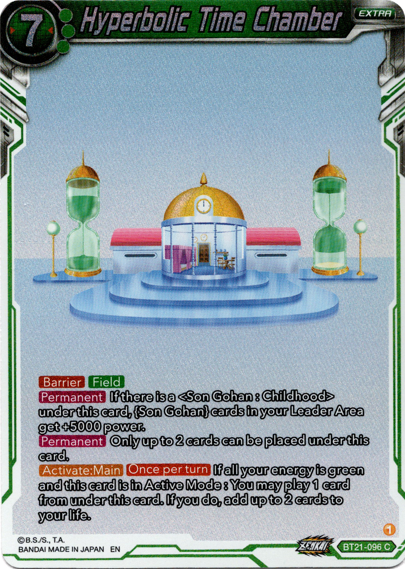 Hyperbolic Time Chamber - BT21-096 - Wild Resurgence - Foil - Card Cavern