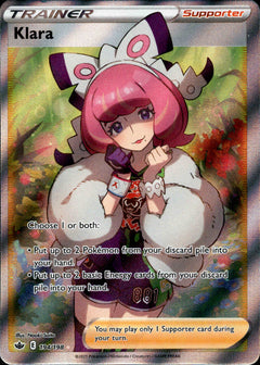 Klara Full Art - 194/198 - Chilling Reign - Card Cavern