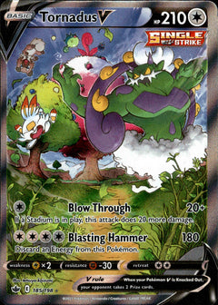 Tornadus V Alternate Art - 185/198 - Chilling Reign - Card Cavern