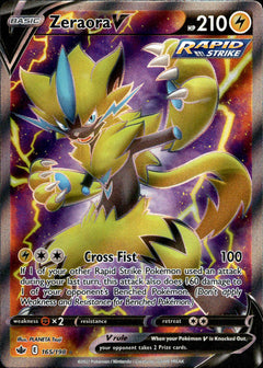 Zeraora V Full Art - 165/198 - Chilling Reign - Card Cavern