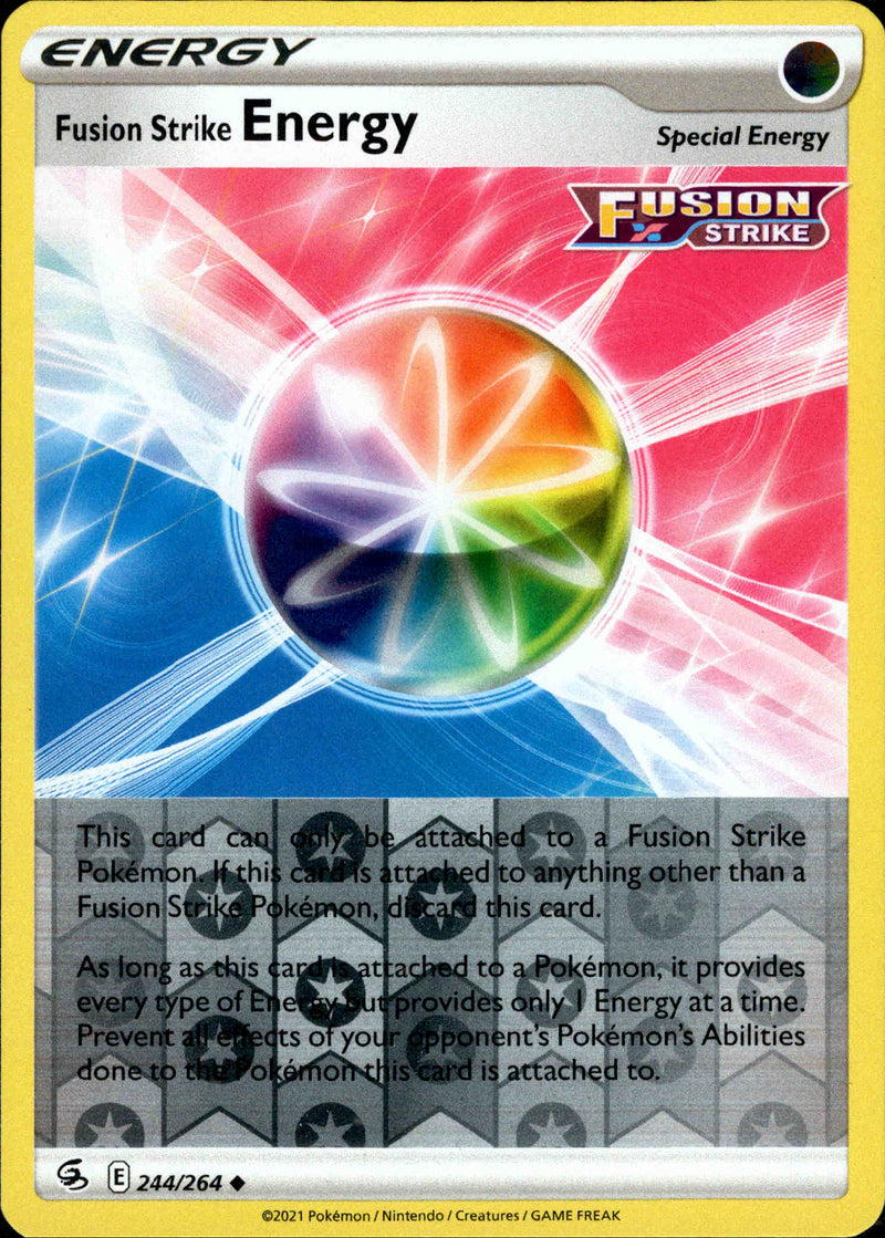 Fusion Strike Energy - 244/264 - Fusion Strike - Reverse Holo - Card Cavern