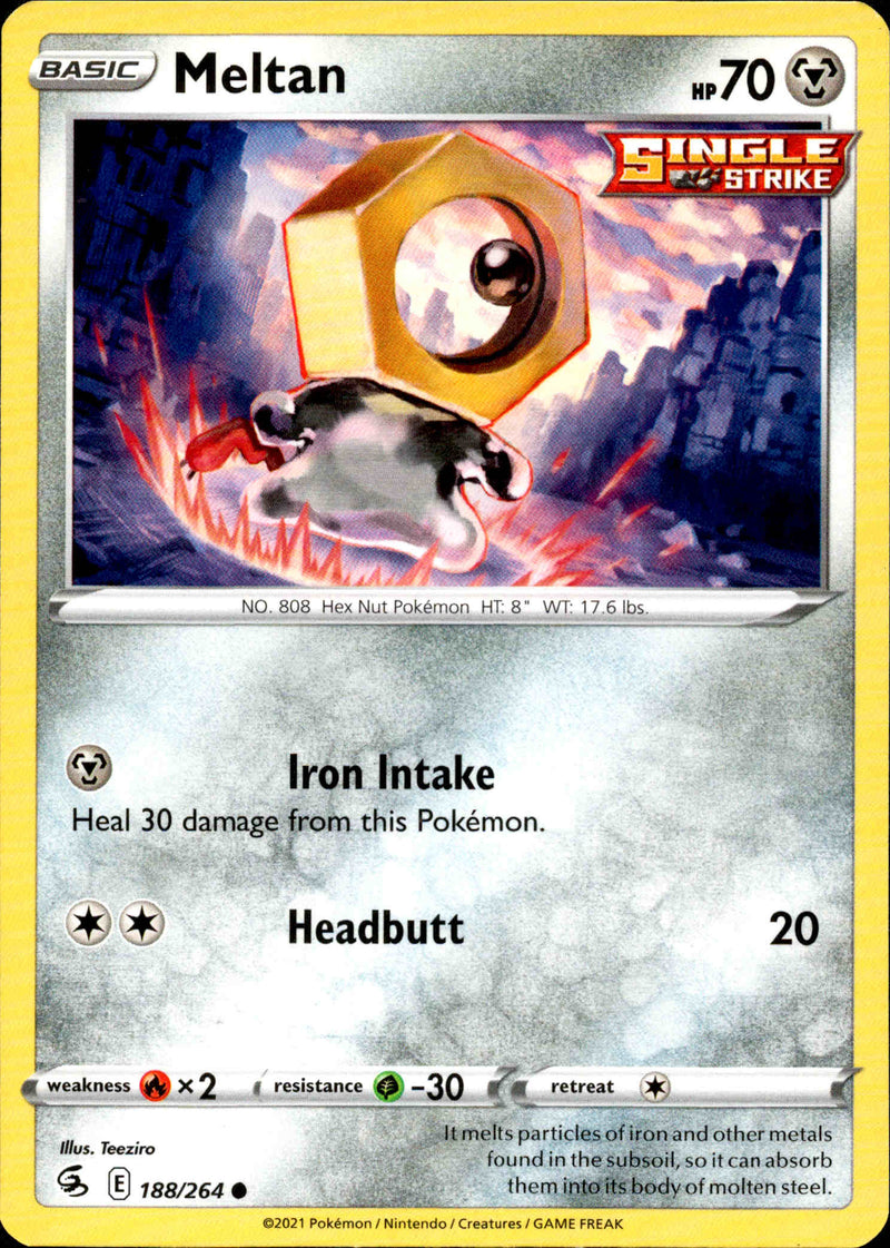 Meltan - 188/264 - Fusion Strike - Card Cavern