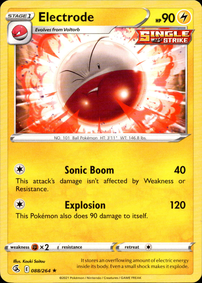 Electrode - 088/264 - Fusion Strike - Card Cavern