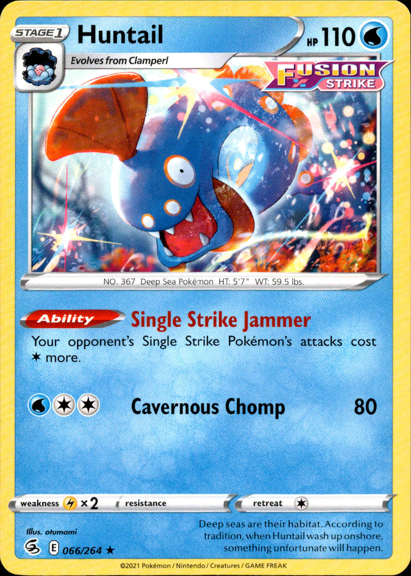 Huntail - 066/264 - Fusion Strike - Card Cavern