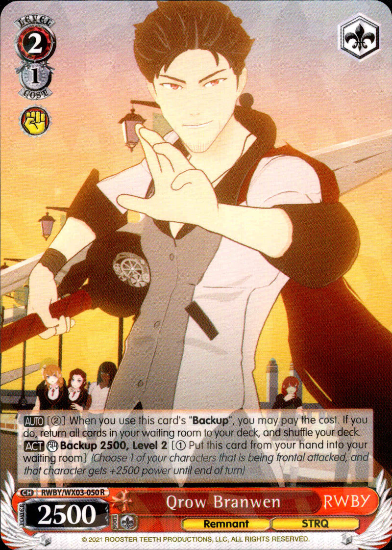 Qrow Branwen - RWBY/WX03-050 - RWBY - Card Cavern