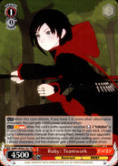 Ruby: Teamwork - RWBY/WX03-T07 - RWBY - Card Cavern