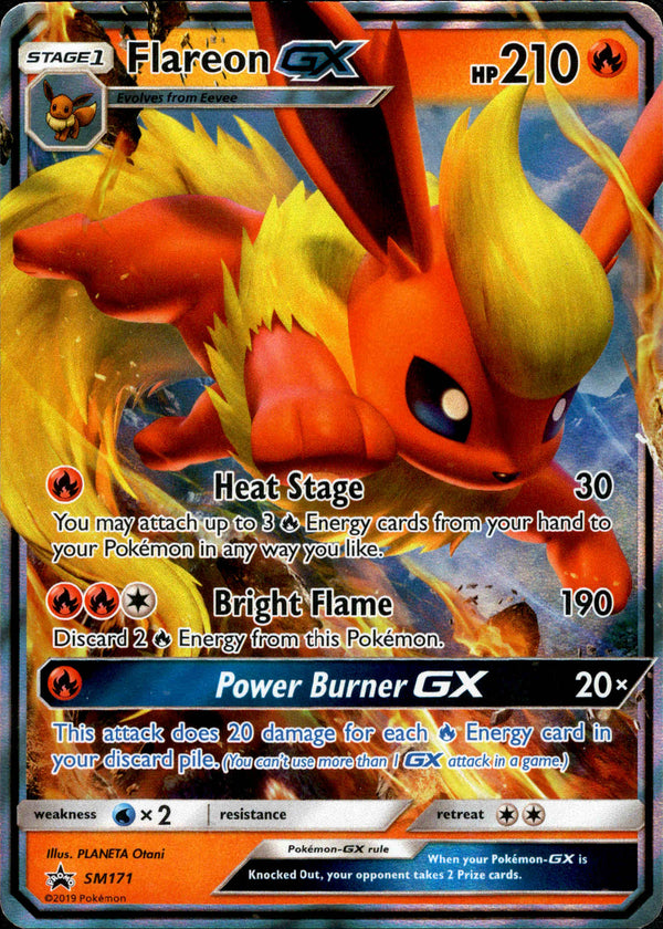 Flareon GX - SM171 - Sun & Moon Promo - Card Cavern