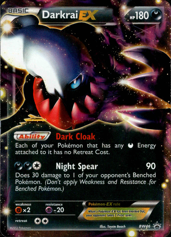 Darkrai EX - BW46 - Black and White Promo - Card Cavern