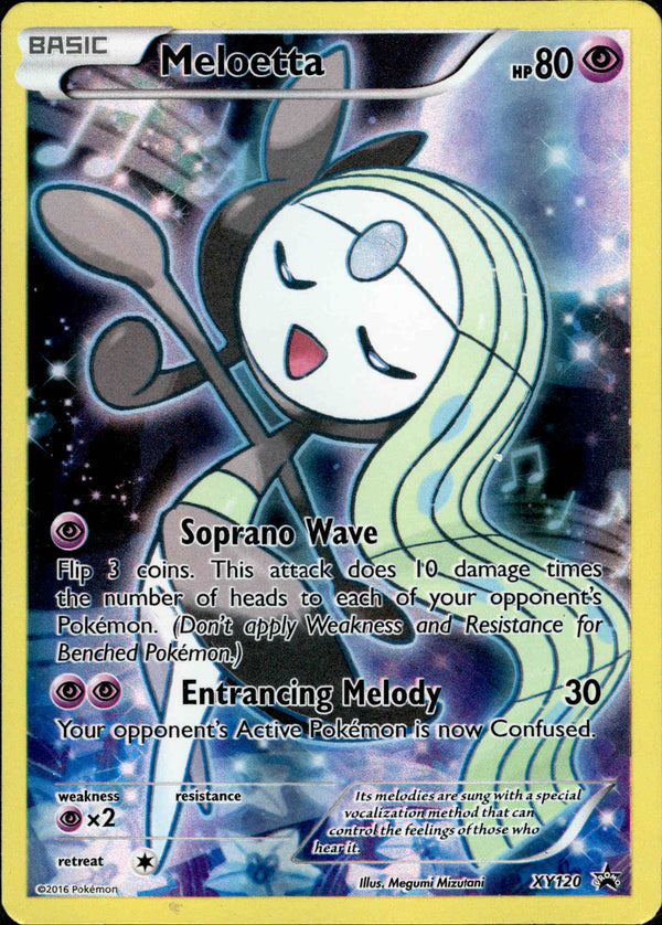 Meloetta - XY120 - XY Promo - Card Cavern