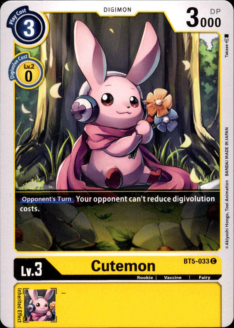 Cutemon - BT5-033 - Battle Of Omni - Card Cavern