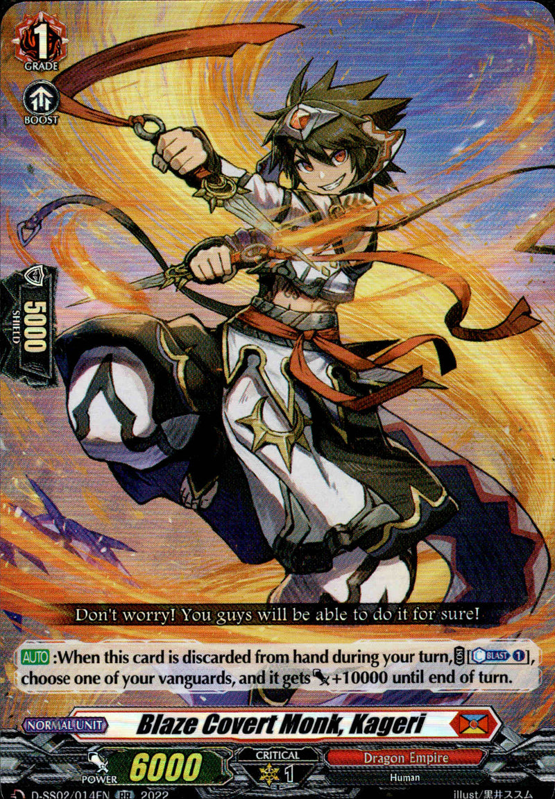 Blaze Battle Monk, Koukan - D-SS02/011EN - Festival Collection 2022 - Card Cavern