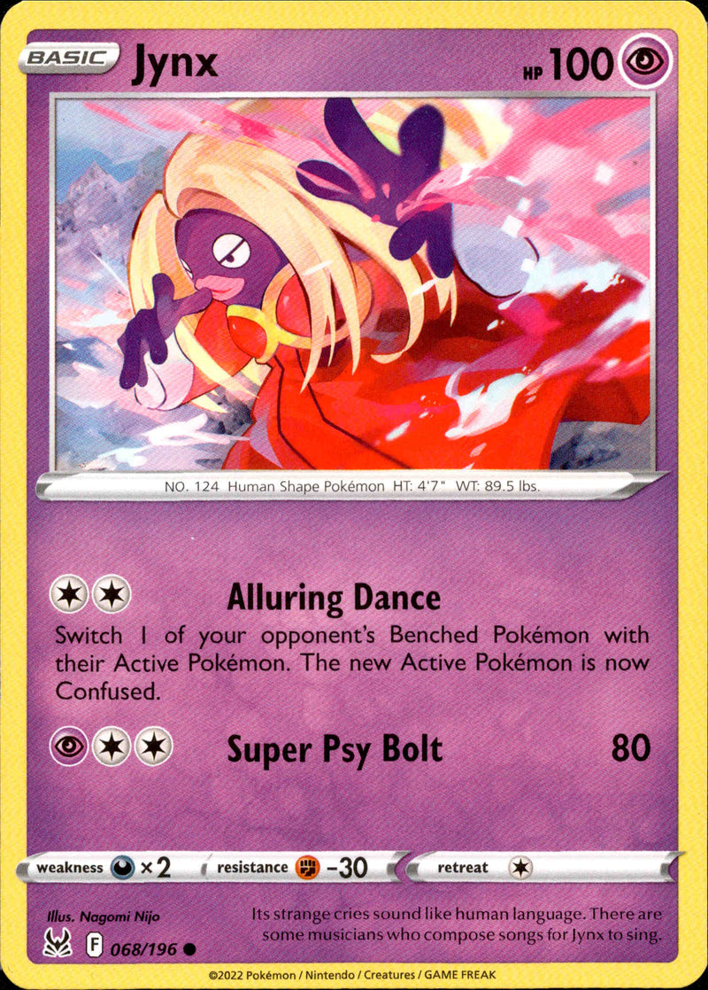 Jynx - 068/196 - Lost Origin - Card Cavern