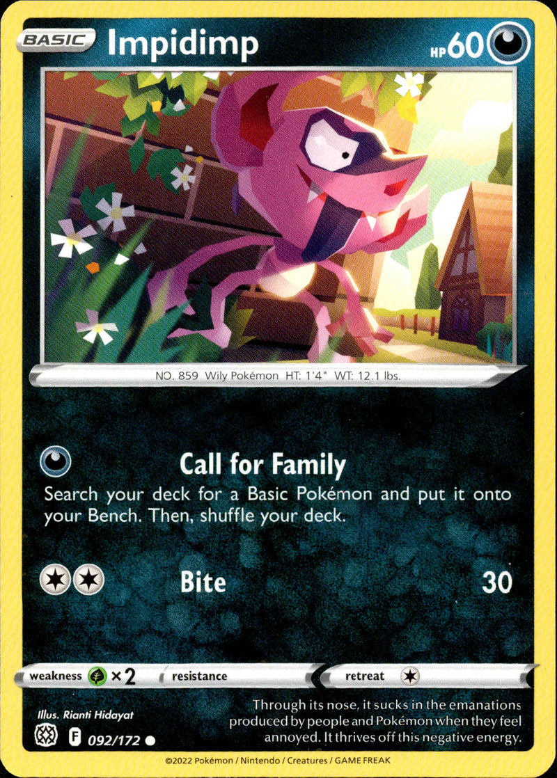 Impidimp - 092/172 - Brilliant Stars - Card Cavern