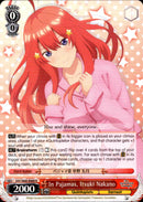 In Pajamas, Itsuki Nakano - 5HY/W83-E069 - The Quintessential Quintuplets - Card Cavern