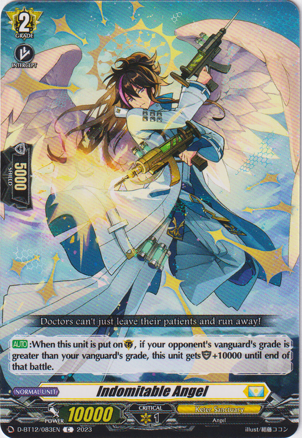 Indomitable Angel - D-BT12/083EN - Evenfall Onslaught - Card Cavern