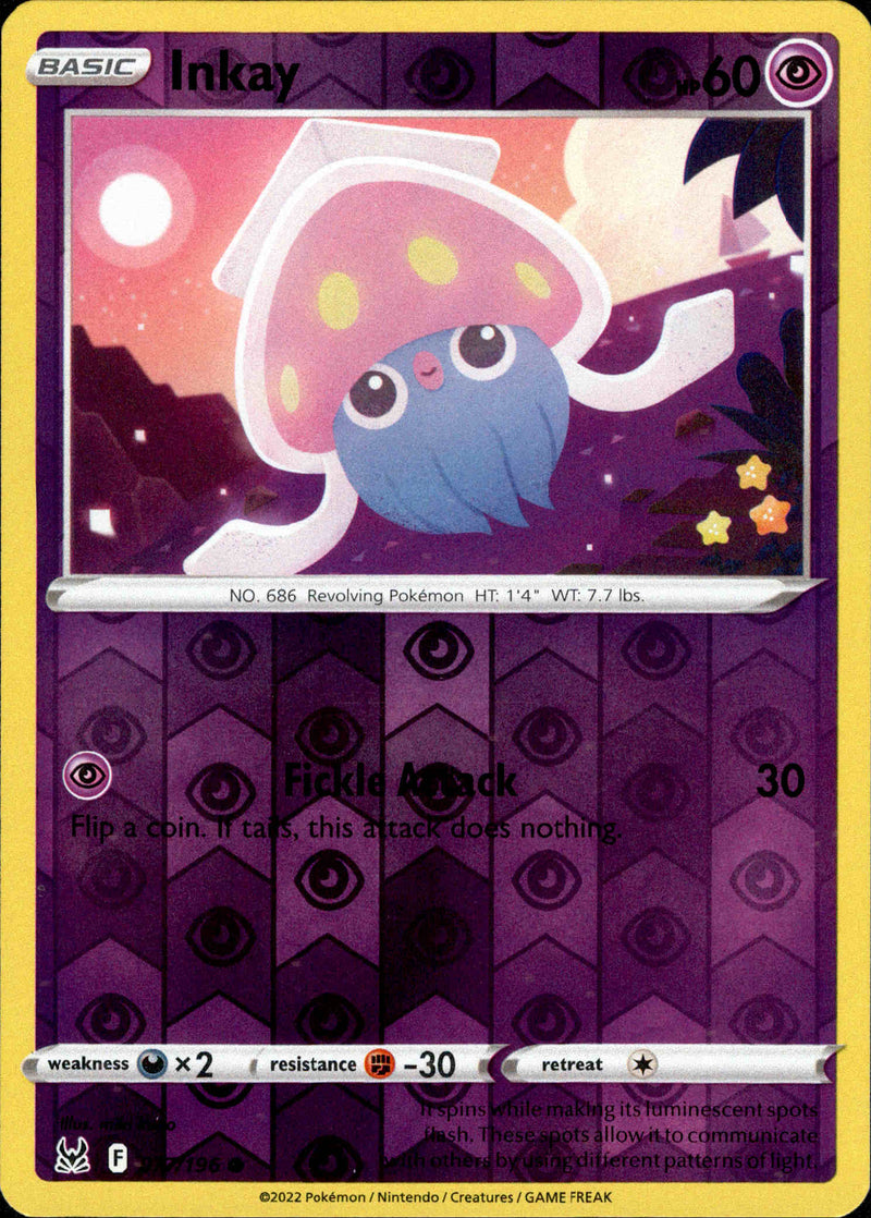 Inkay - 077/196 - Lost Origin - Reverse Holo - Card Cavern